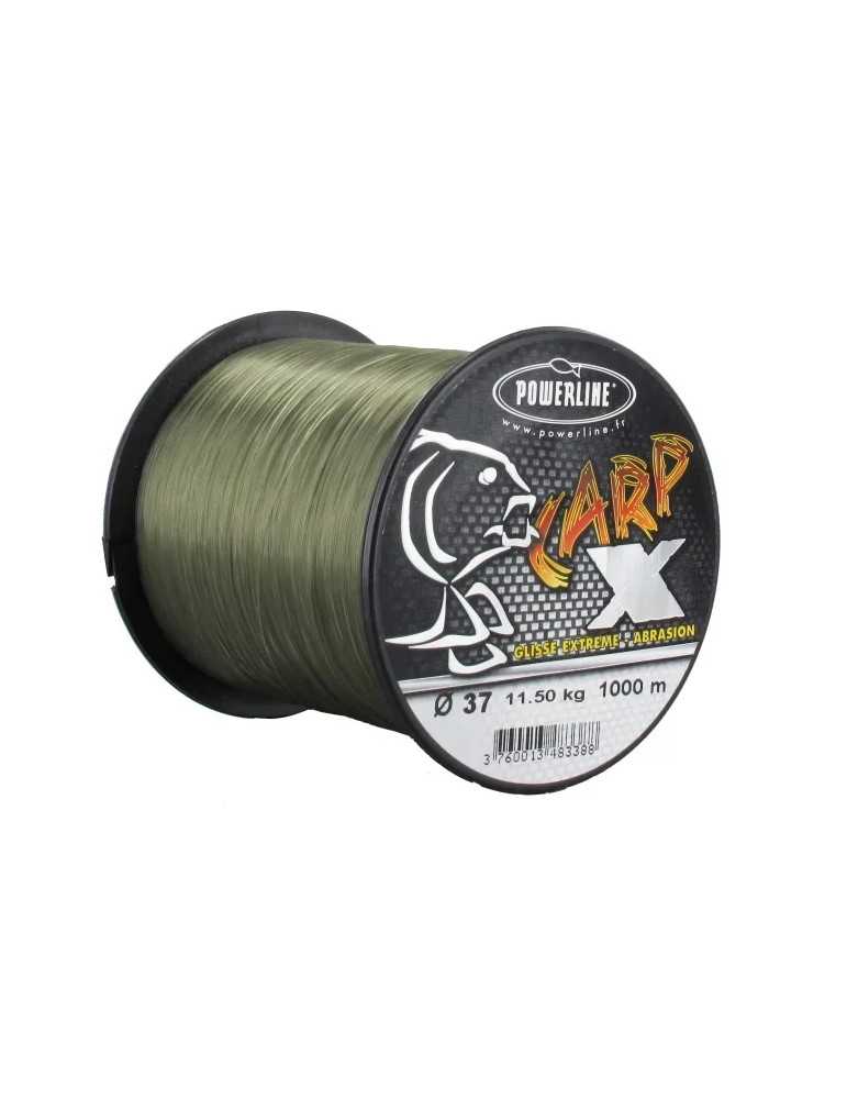 Fil Nylon Powerline CarpX Kaki 1200 m 31/100 – natusport