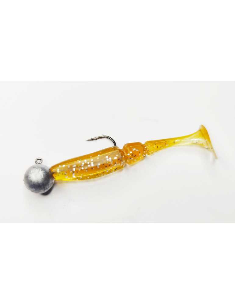 Leurre Souple Powerline GTS 5" 25g Marron/Pailleté – natusport