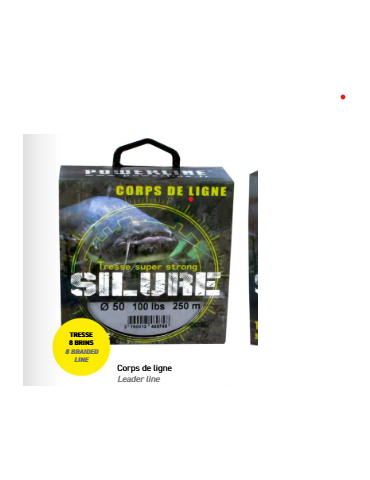 Tresse Silure 250M 40 70LBS