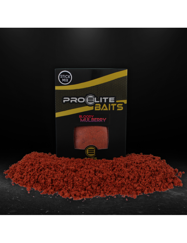 Amorce Gold Stick Mix Pro Elite Baits Bloody Mulberry 1kg – natusport