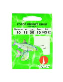 Hameçon Water Queen 9408 BZ N°10 Bronze Monté 10 Hameçons – natusport