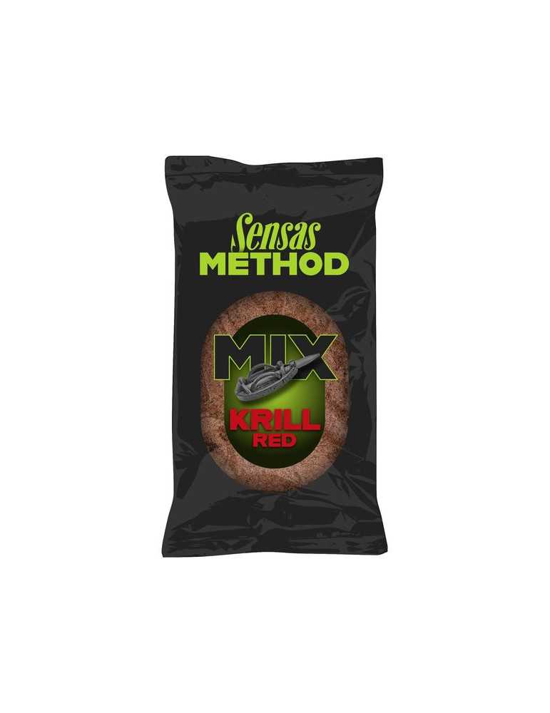 Amorce Sensas Method Mix Red Krill 1kg – natusport