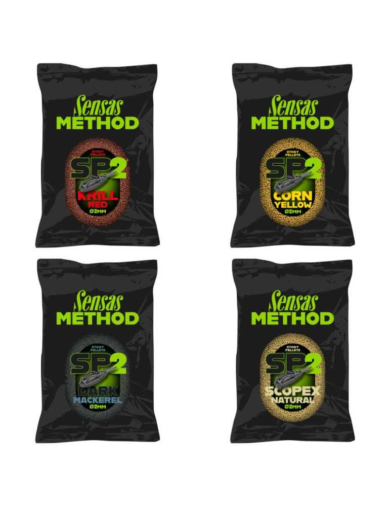 Pellets Sensas Method Sticky Krill 650g – natusport
