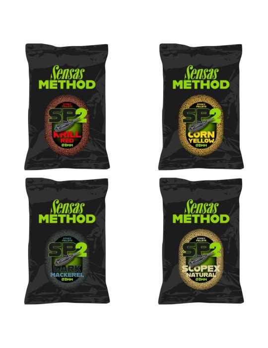 Pellets Sensas Method Sticky Krill 650g – natusport