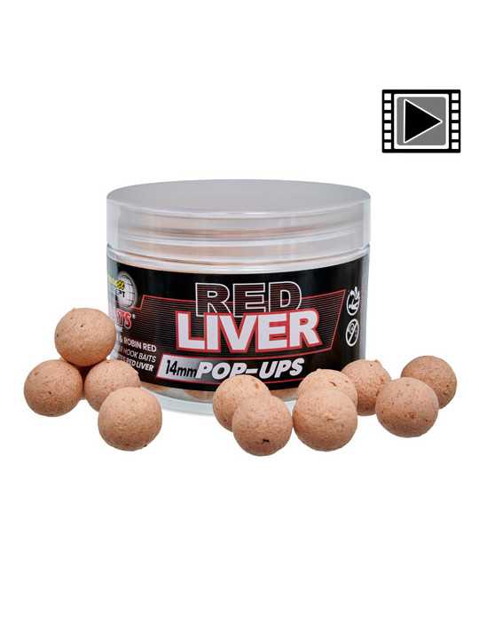 Pop Up Sensas PC Red Liver 14mm 80g – natusport