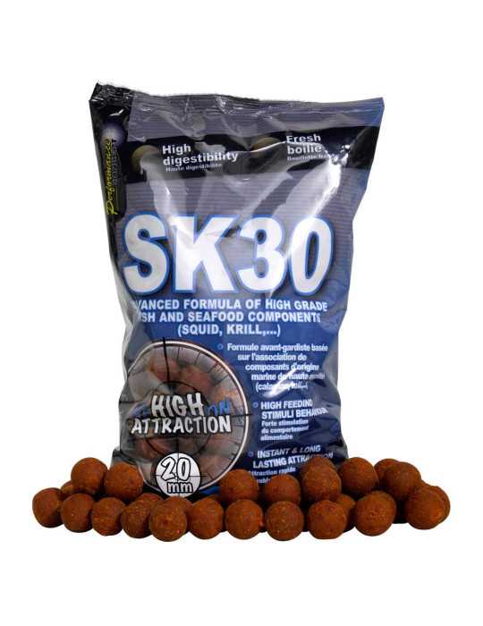 Bouillette Sensas Concept Boilies SK30 20mm 1kg – natusport