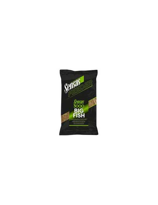 Amorce Sensas Feeder 3000 Big Fish 1kg – natusport