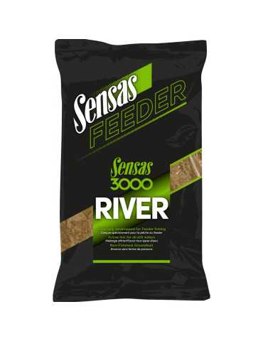 Amorce Sensas Feeder 3000 River 1kg