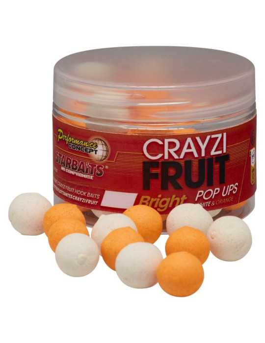 Bouillette Pop-Up Sensas Crazy Fruit Bright 14 mm 50 g – natusport