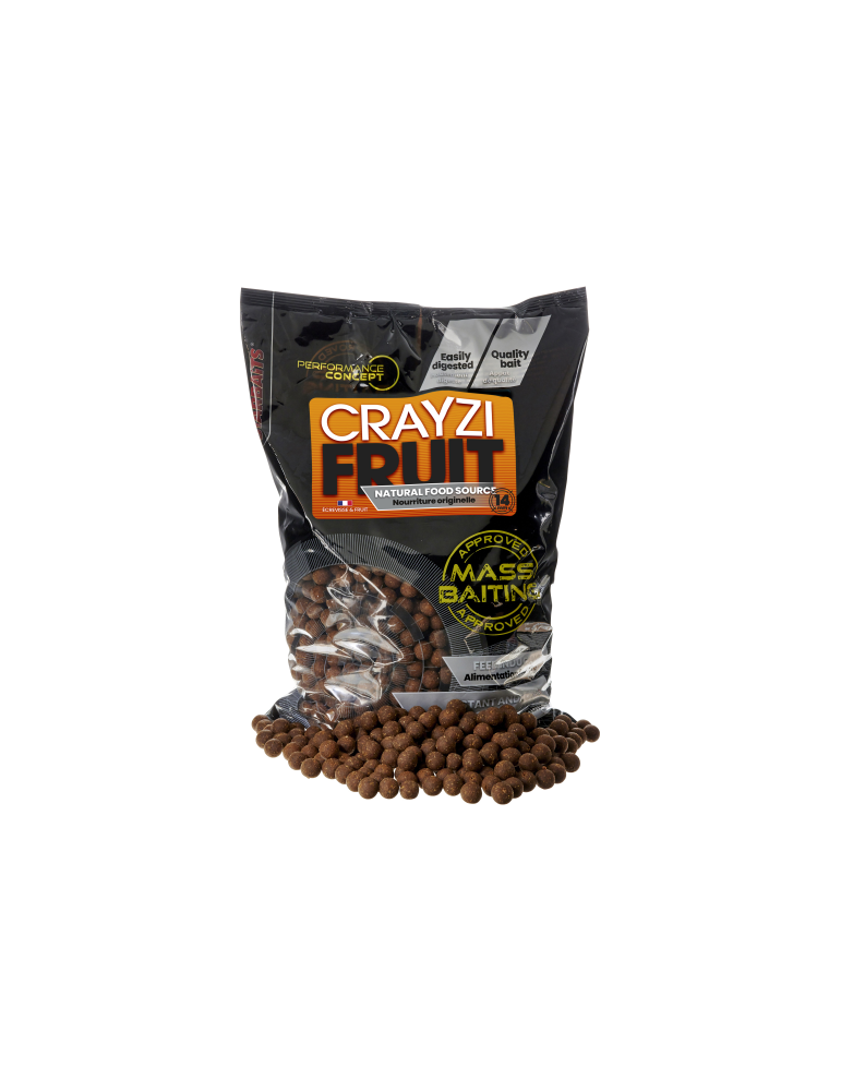 Bouillette Sensas Crazy Fruit Mass Baiting 20 mm 3 kg – natusport