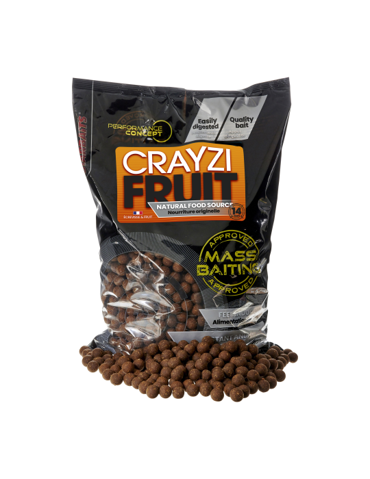 Bouillette Sensas Crazy Fruit Mass Baiting 20 mm 3 kg – natusport