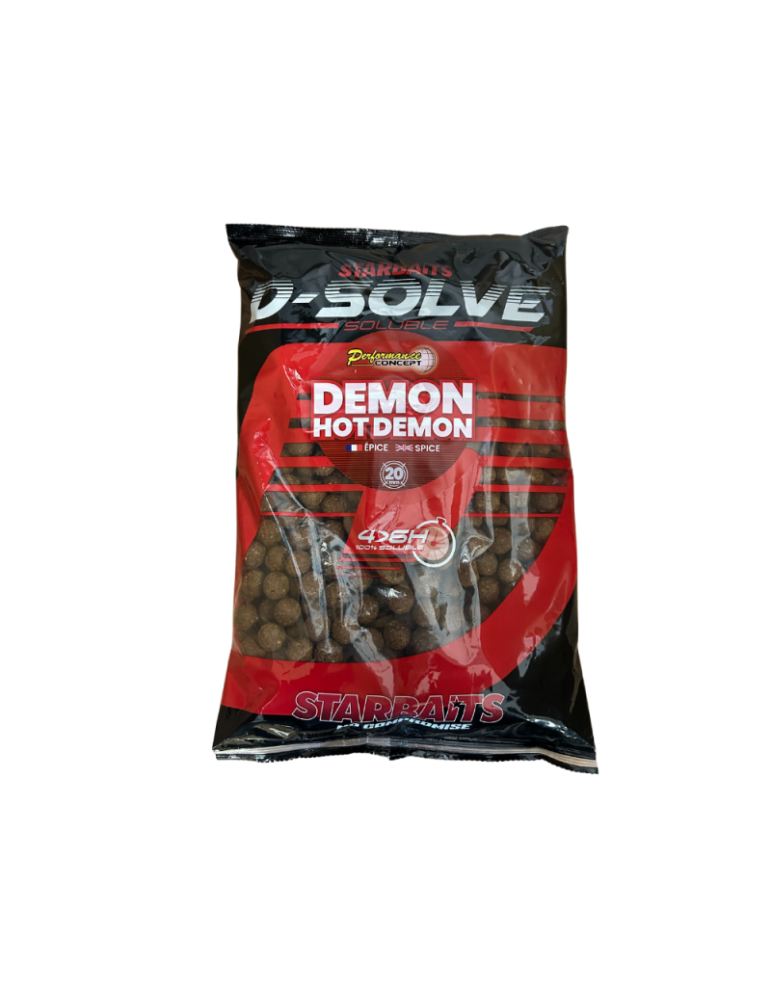 Bouillette Sensas Demon Hot Demon D-Solve 20 mm 2,5 kg – natusport