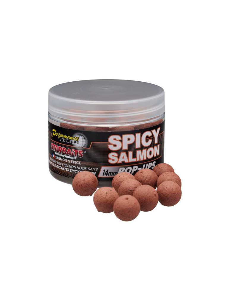 Bouillette Sensas Pop Up PC Spicy Salmon 14mm – natusport