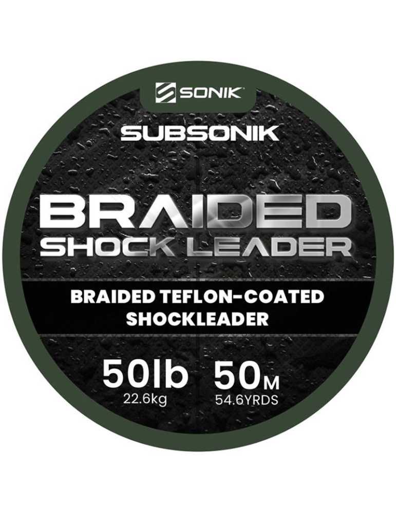 Tresse Sonik Shock Leader 50lb 50m – natusport