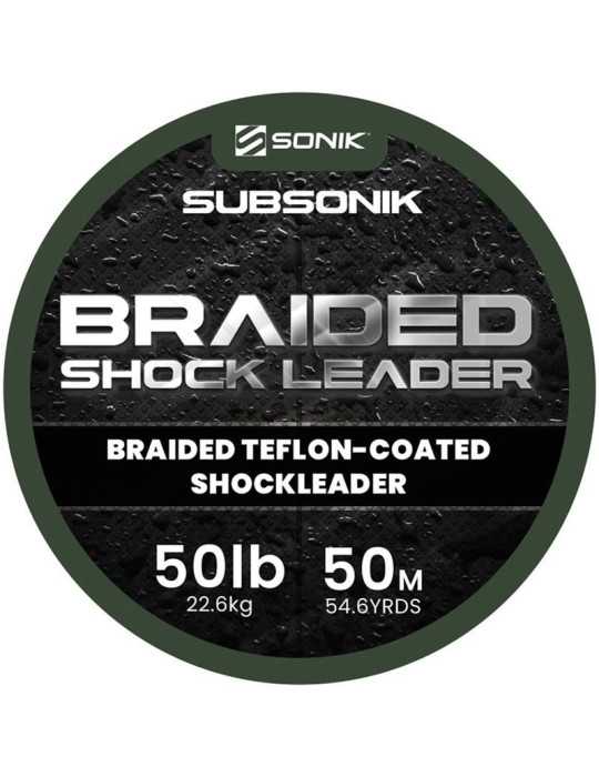 Tresse Sonik Shock Leader 50lb 50m – natusport