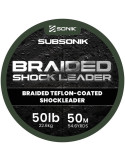 Tresse Sonik Shock Leader 50lb 50m – natusport