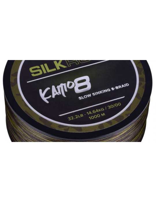 Fil Tressé Spro Silkrock Kamo8 Braid 0.26mm 1000m – natusport
