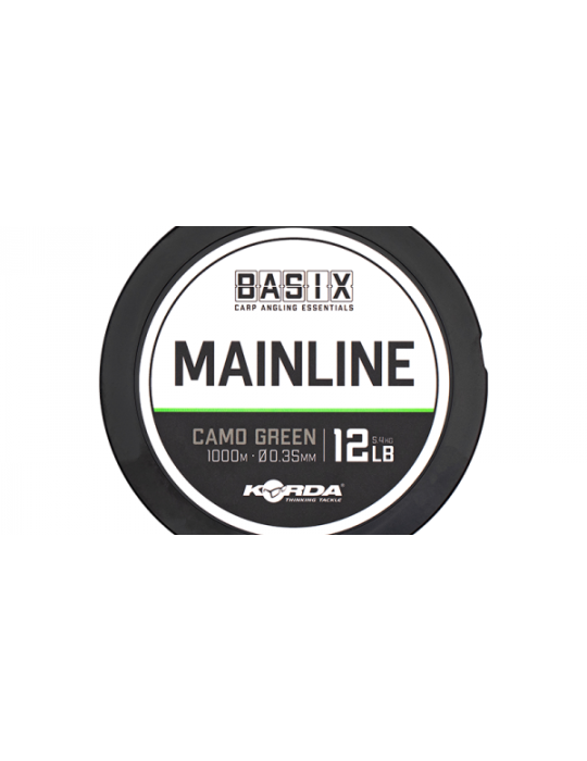 Fil Korda Basix Mainline 0,35 mm 1000 m – natusport