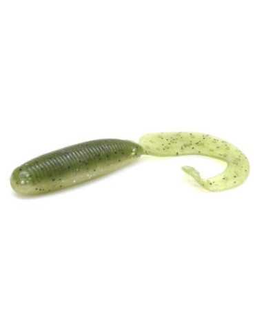 Leurre Souple Reins Fat G-Tail Grub 2" Mat White – natusport