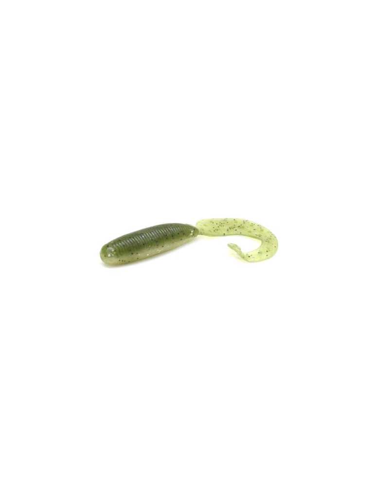 Leurre Souple Reins Fat G-Tail Grub 2" Mat White – natusport
