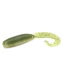 Leurre Souple Reins Fat G-Tail Grub 2" Mat White – natusport