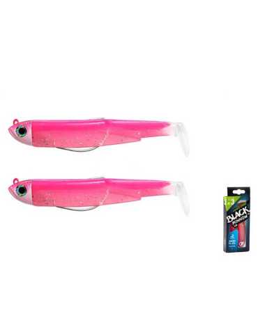 Leurre Souple Fiiish Black Minnow Double Combo Off Shore 120 12g Ayu