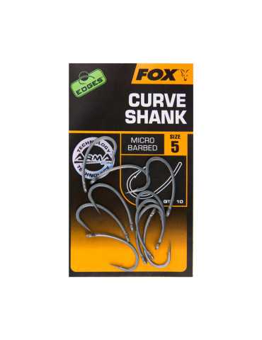 Hameçons Fox Curve Carp Shank Taille 2
