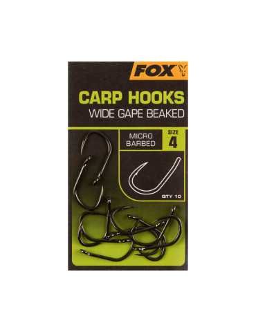 Hameçon Fox Wide Gape Beaked Taille 4 – natusport 2