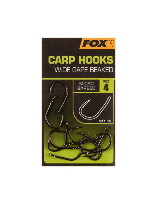 Hameçon Fox Wide Gape Beaked Taille 4 – natusport