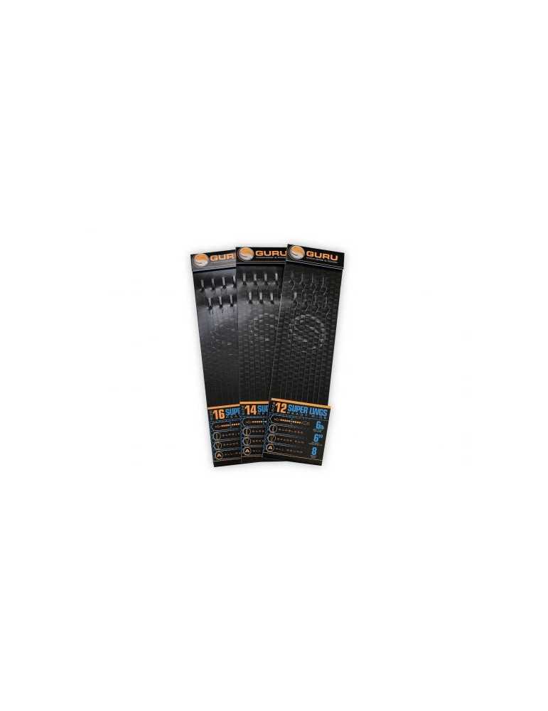 Bas de Ligne Guru Super Pole Rig 6 Pouces T.12