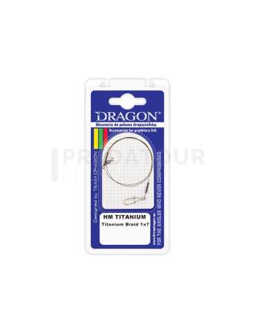 Bas de Ligne Titane Dragon 18 kg 20 cm – natusport 2