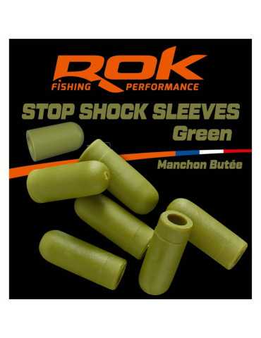 Montage ROK Fishing Stop Shock Sleeves Green
