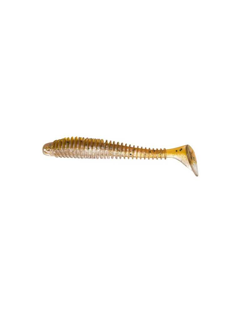 Leurre Souple Powerline LTS 5" Marron/Pailleté – natusport