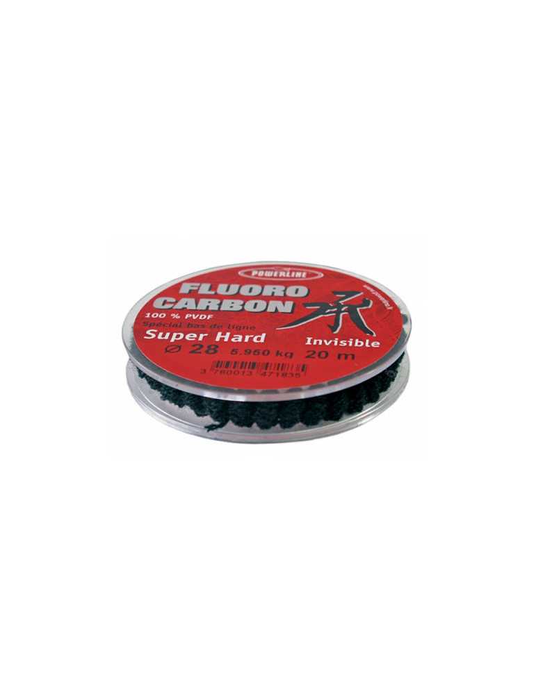 Fluorocarbon Powerline 20m - fil pêche 50/100