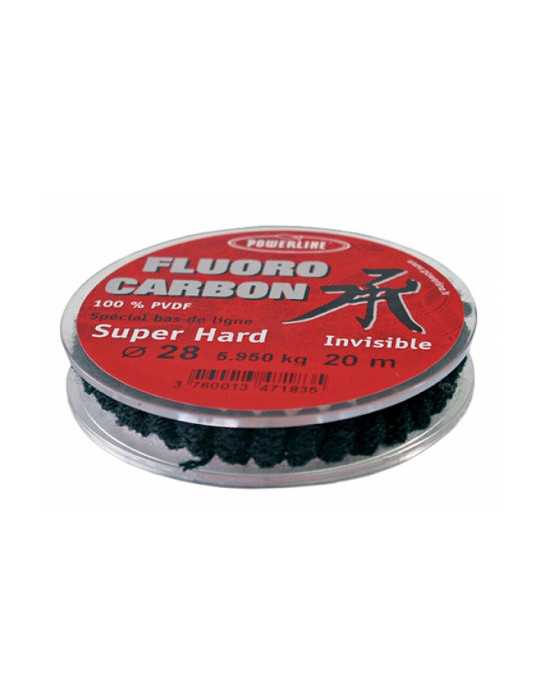 Fluorocarbon Powerline 20m - fil pêche 50/100