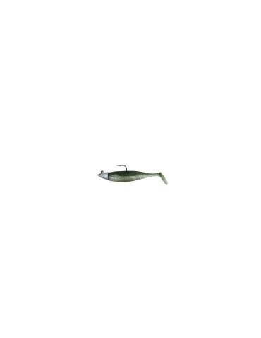 Leurre Souple Powerline Nat Shad 4" Pailleté Transparent