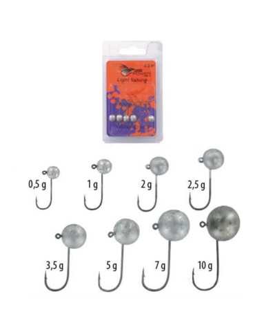 Tête Plombée Powerline Jig Head 5 g Firetiger