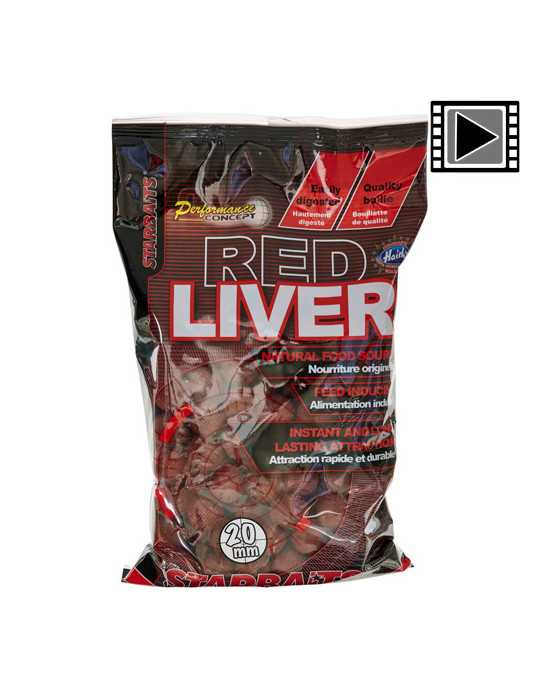 Bouillette Sensas PC Red Liver 20mm 800g – natusport