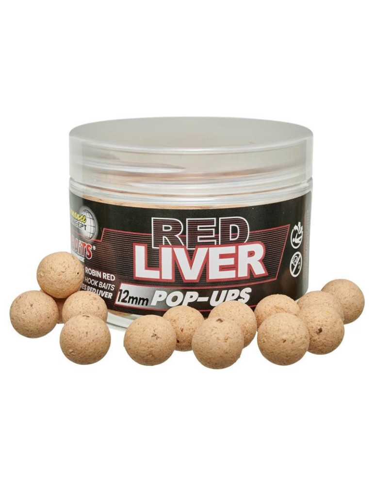 Pop-up Starbaits Red Liver 14mm