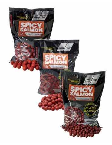 Bouillette Starbaits Spicy Salmon Mass Baiting 20 mm 3 kg