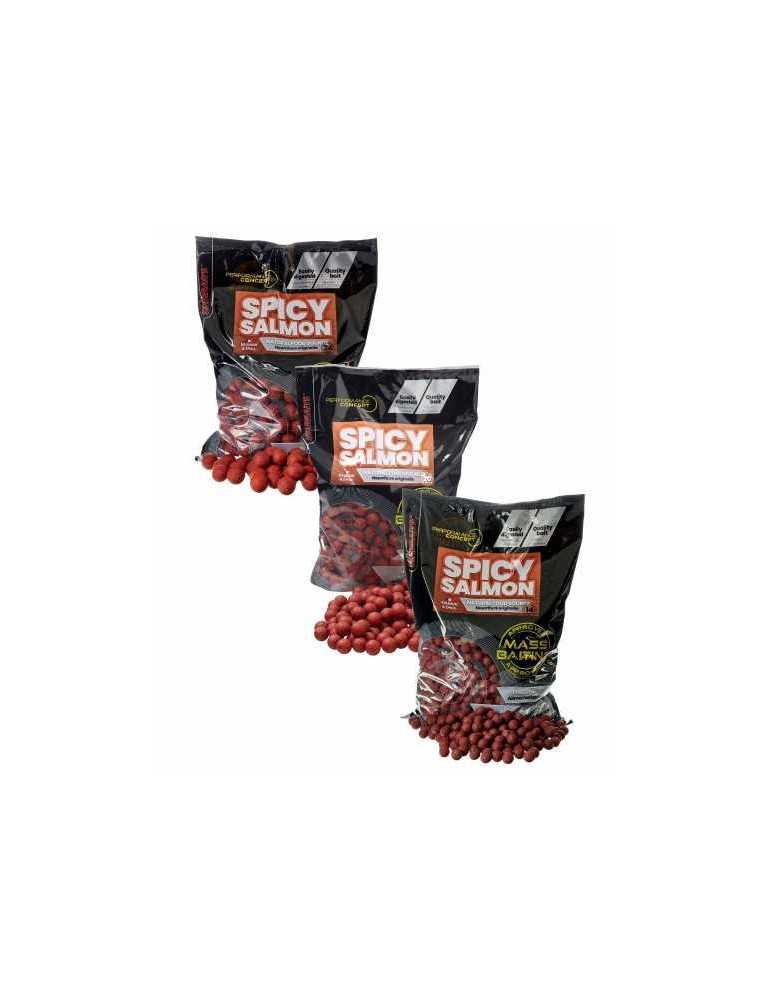 Bouillette Starbaits Spicy Salmon Mass Baiting 20 mm 3 kg
