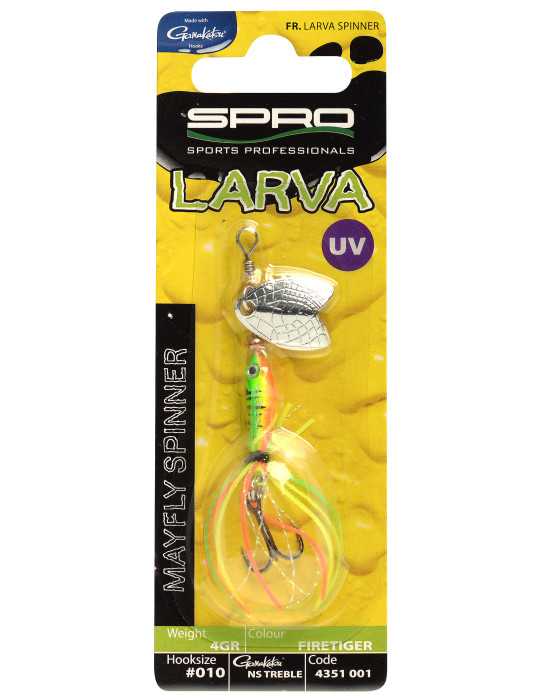 Leurre Souple Spro Larva S-Bait UV FT 4 cm 7 g – natusport