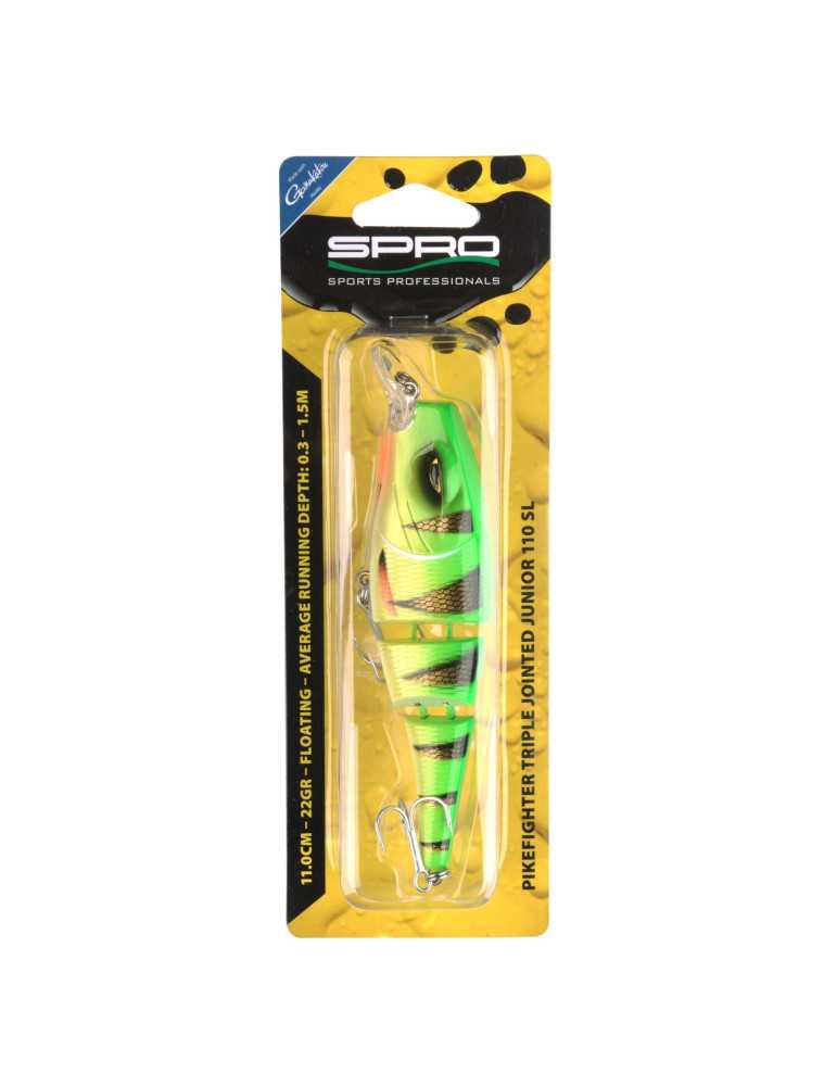 Tresse Spro Pikefighter 110SL UV Perch – natusport