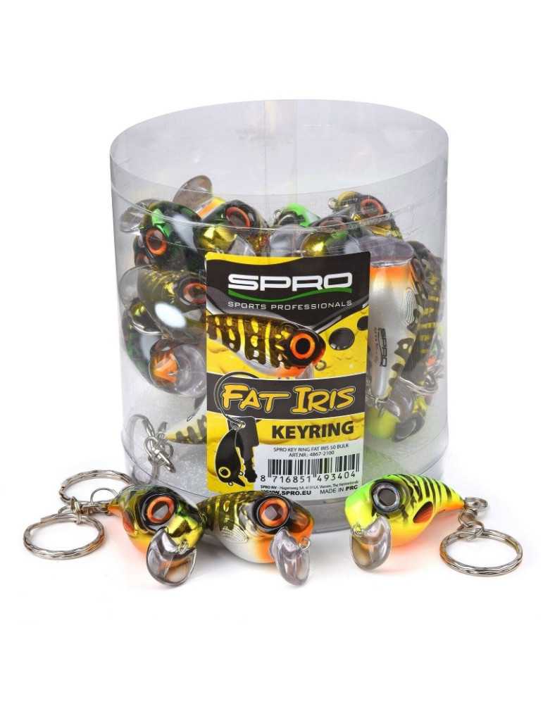 Anneaux Brisés Spro Key Ring Fat Iris 50 – natusport