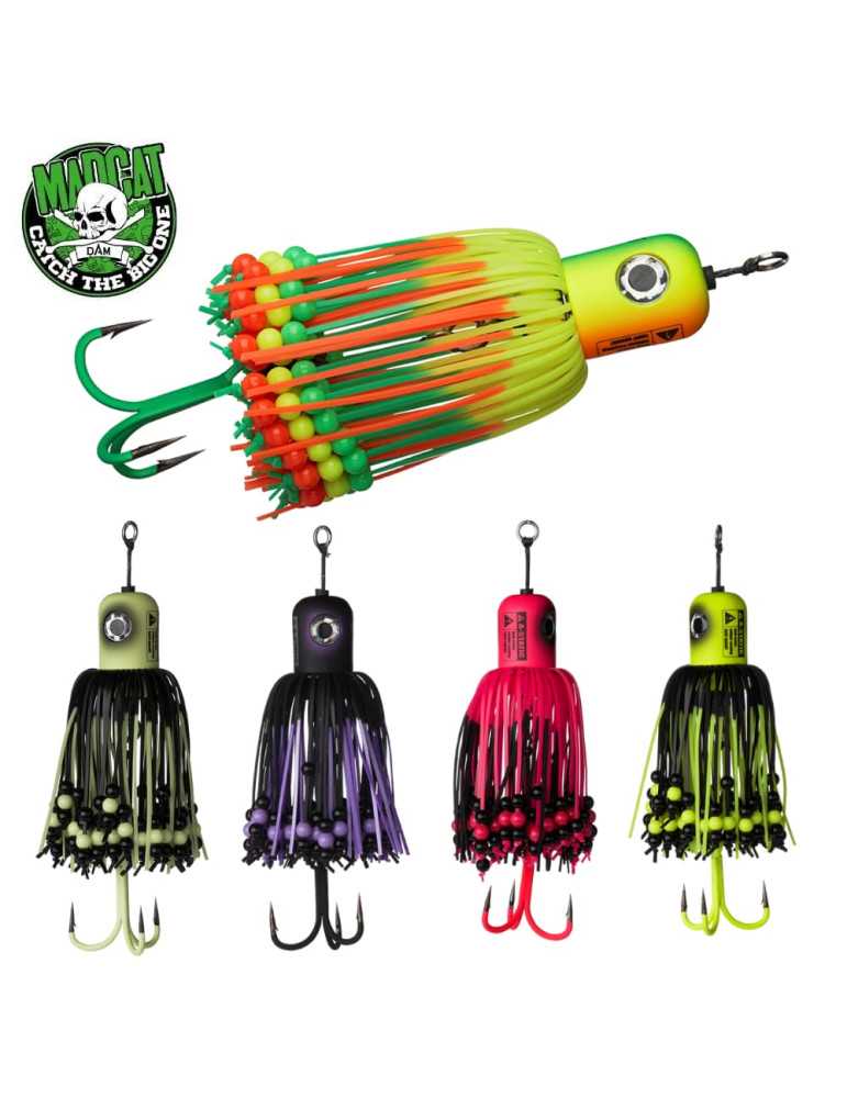 Leurre Souple Savage Gear A-Static Adjustable Clonk Teaser 100g Glow | – natusport