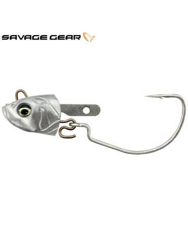 Tête Plombée Savage Gear Jighead Tail 100 3/0 25g Neutral – natusport 2