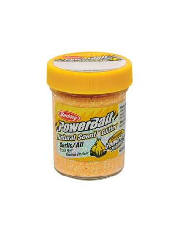 Pate a Truite Berkley PowerBait Trout Bait Garlic Glitter – natusport