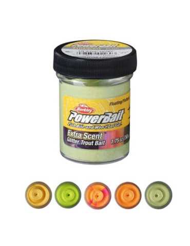 Pate a Truite Berkley PowerBait Trout Bait Cheese Glitter – natusport