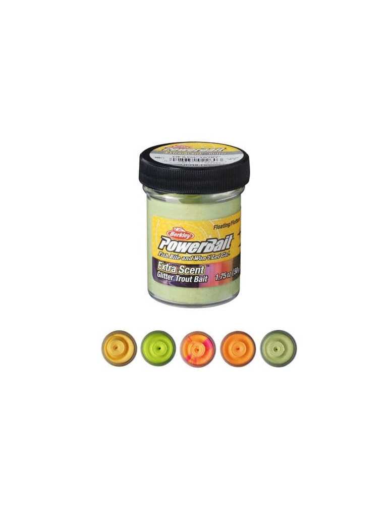 Pate a Truite Berkley PowerBait Trout Bait Cheese Glitter – natusport