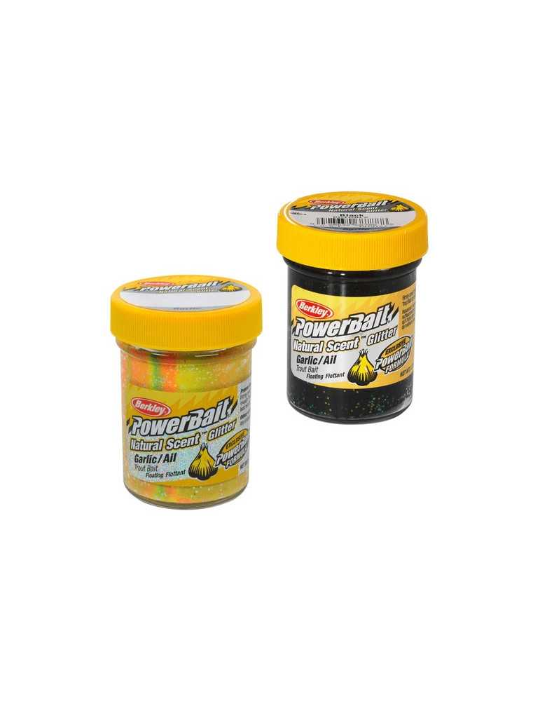 Pate a Truite Berkley PowerBait Trout Bait Garlic Rainbow Glitter | Na – natusport
